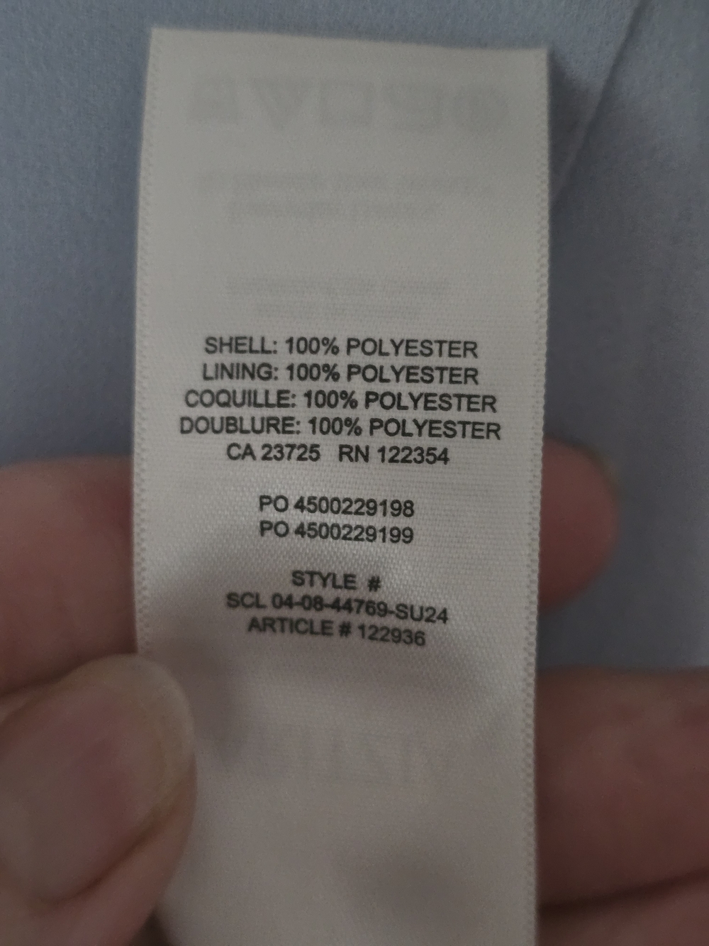 Wilfred Aritizia Light Blue Blouse - Classic Minimalist Large - Picture 6 of 7